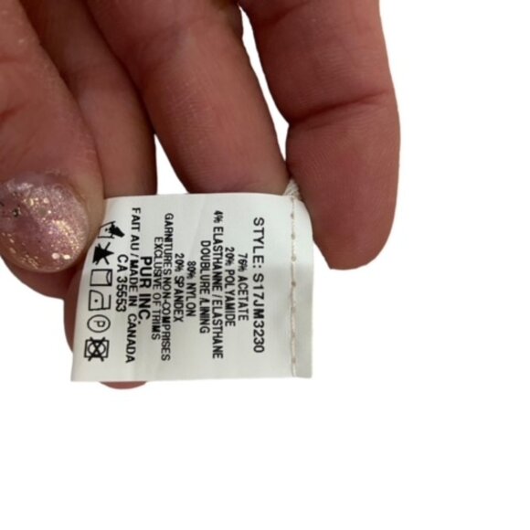 Iris Setlakwe Luxury Blush Pink Knee-Length Pencil Skirt with Side Slits - S - Picture 8 of 8